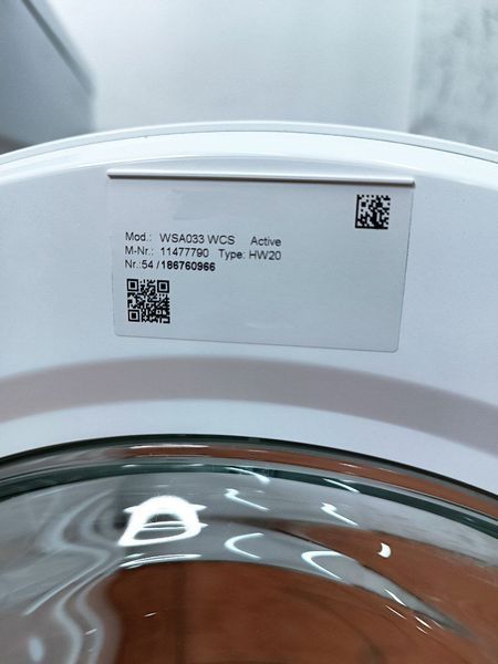 Стиральная машина Premium WSA 033 7кг sn 54186760966 000051306 фото