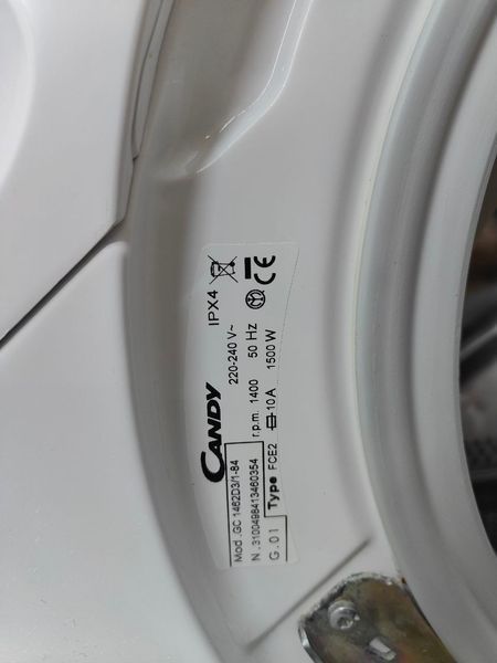 Стиральная машина Candy Grand GC1462D3 1500W 6кг sn 3100498413460354 000051692 фото
