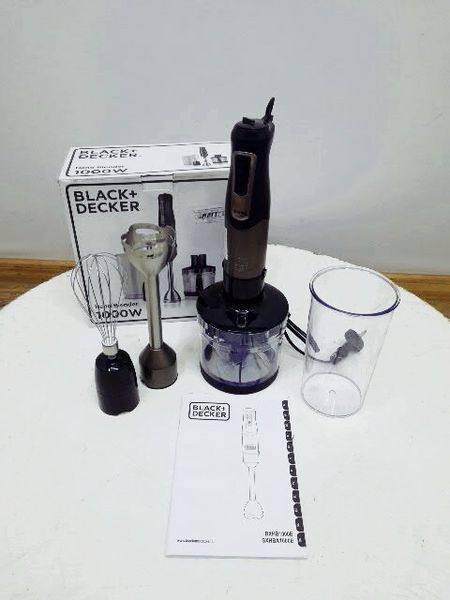 Блендер набір Black Decker BXHBA1000E 1000w стік LPNHE589218013 43е 000033273 фото