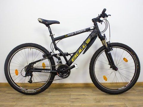 Велосипед 26 Bulls Comp 5.00fc двопідвіс чорний алюміній 000021112 фото