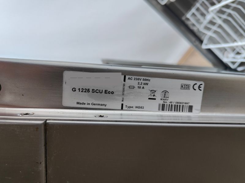 Посудомийна машина Premium G 1225 SCU Eco 2200W 12 персон sn 48080621897 000053851 фото
