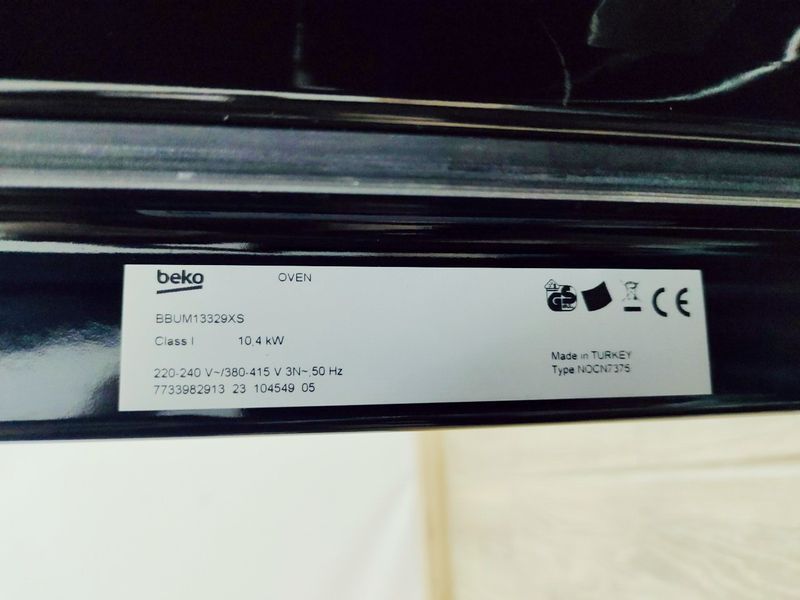 Електродуховка з варильною поверхнею Beko BBUM13329XS 10400w sn 10454905_п8_н277 000043610 фото