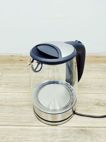 Электрочайник Hoffen AK 8922 1700 мл 2200w Glass 000038543 фото