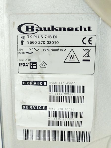 Сушильная машина Bauknecht TK PLUS 71B Di 000038816 фото