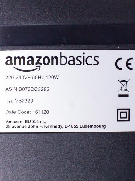 Харчовий вакуумний пакувальник Amazon Basics VS2320 120w стік LPNHE533251936 44е 000027702 фото