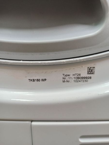 Сушильна машина Premium TKB 150 WP 7кг sn 11139399928 482е 000041901 фото
