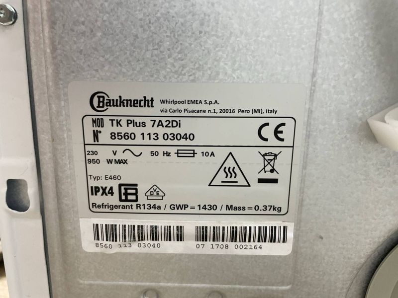 Сушильная машина Bauknecht TK Plus 7A2Di 000045684 фото