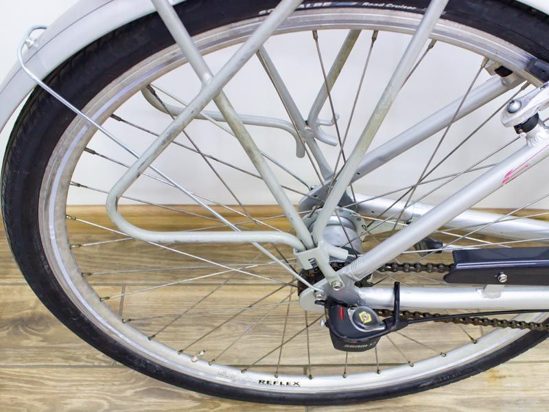 Велосипед 28 Alu City Star Bike дорожній сірий алюм 000028901 фото