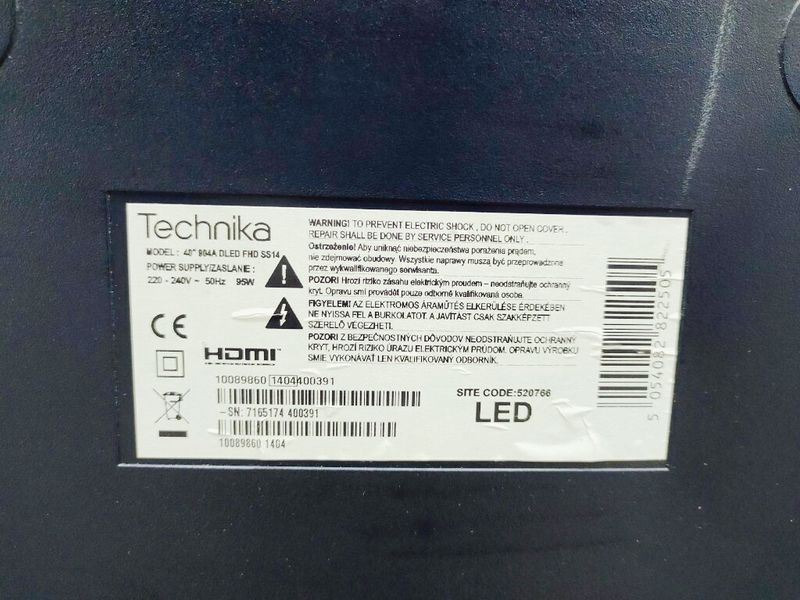 Телевізор 40 Technika 40904A SS14 LED Full HD 000038109 фото