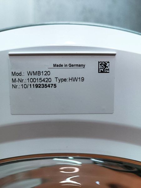 Стиральная машина Premium WMB 120 8кг sn 10119235475 000052167 фото
