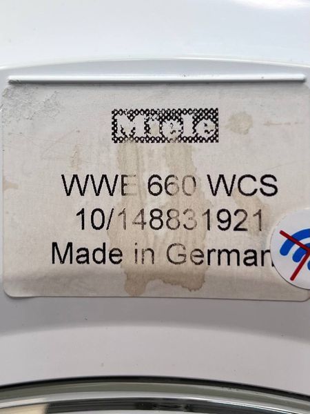 Стиральная машина Miele WWE 660 WCS 000038212 фото