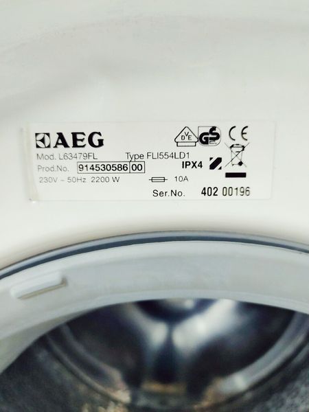 Стиральная машина AEG L63479FL 000036153 фото