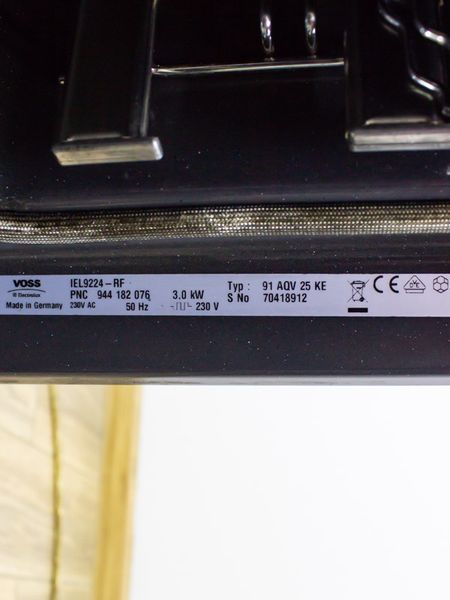 Электродуховка Voss IEL9224 RF 000032057 фото