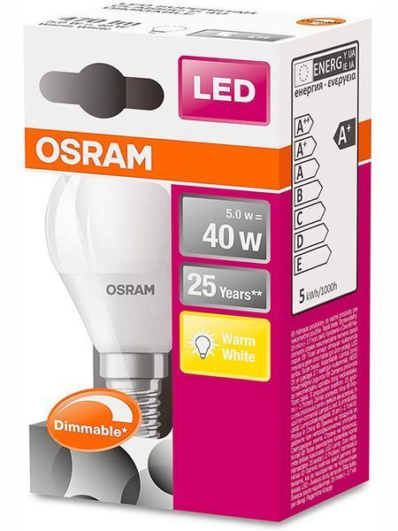 Лампа светодиодная Osram SuperStar Classic P 40 000022617 фото
