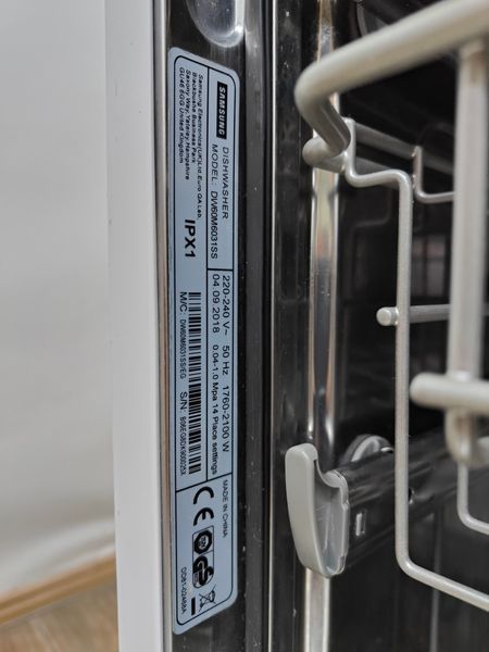 Посудомоечная машина Samsung DW60M6031SS 2100W 12 персон sn B06EG8DK900025X 000053464 фото