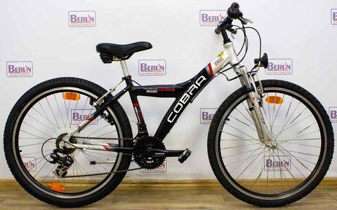 Велосипед 26 Cobra Cheeky гонний-Y чорно-сірий алюміній 000010454 фото
