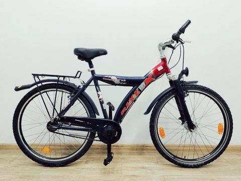 Велосипед 26 Rixe Comp XS чорний чорний алюм 000038554 фото