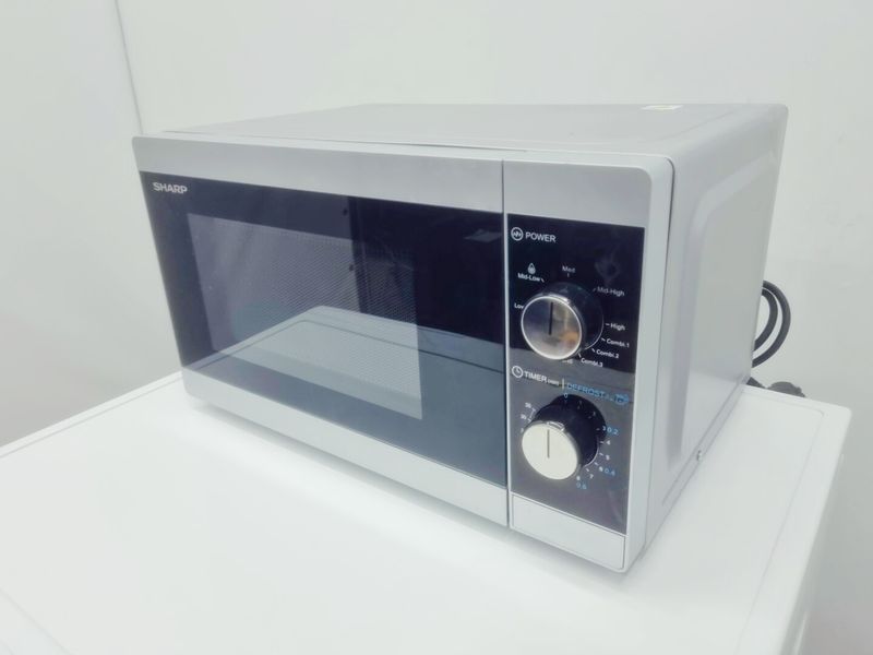 Мікрохвильова піч Sharp YC MG01E 1270w гриль 1000w sn 08192065507 000041858 фото