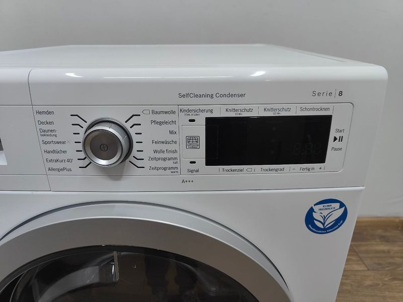 Сушильная машина Bosch WTW875WO 07 1000W 8кг sn 203942 000050528 фото