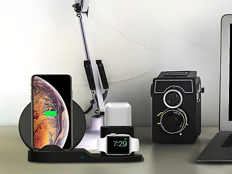 Беспроводное зарядное устройство Fast Charge 3 in 1 000038523 фото