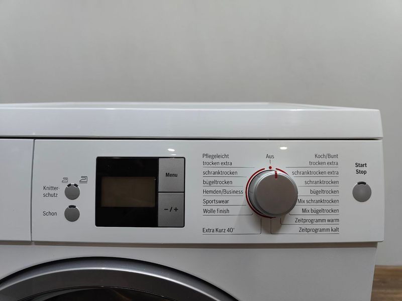 Сушильная машина Bosch EcoLogixx 7 S WTW86562 15 1000W 7 кг sn 9106 201053 000052244 фото
