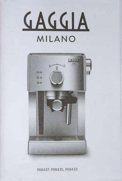 Кавоварка ріжкова Gaggia RI8433 11 1025w sn ZN901824019841 сток LPNHE3722512591 101е 000017507 фото