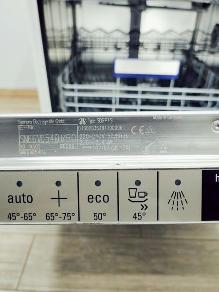 Посудомоечная машина Siemens SN66V054EU 50 000036492 фото