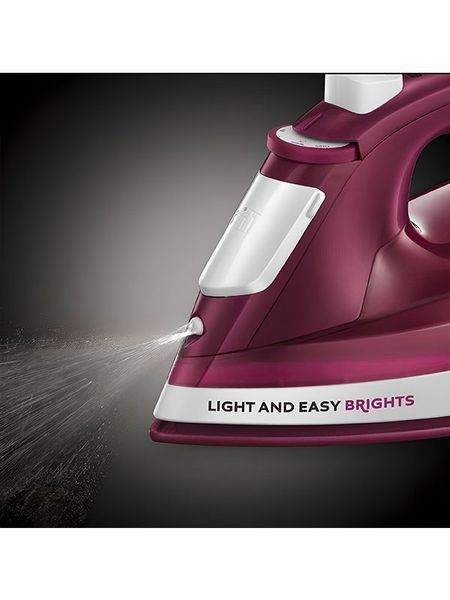 Утюг Russel Hobbs Light and Easy Brights 24820 56 2400w Mulberry 000041553 фото