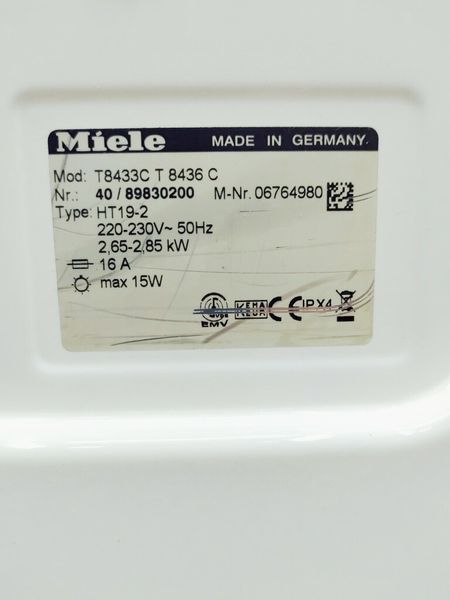 Сушильная машина Miele T8433C 000036403 фото