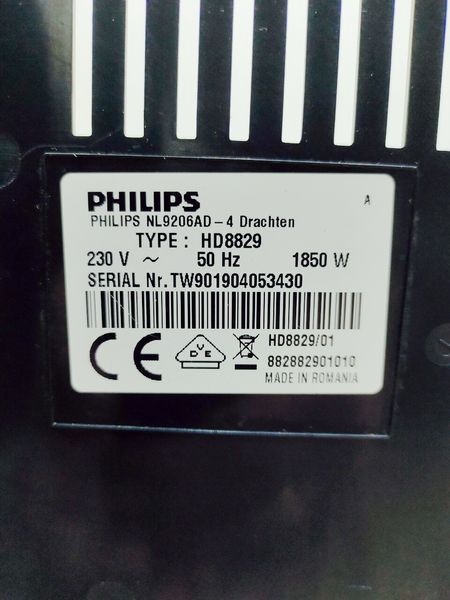 Кавомашина Philips HD8829 1850w sn TW901904053430 000031871 фото