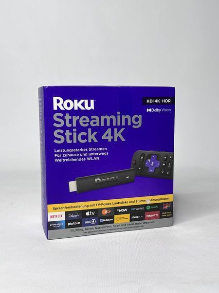 ТБ приставка Roku 3820EU Stick 4K 000039280 фото