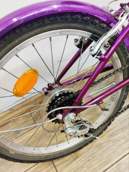 Велосипед 20 BTWIN бузковий дитячий алюм 000046524 фото