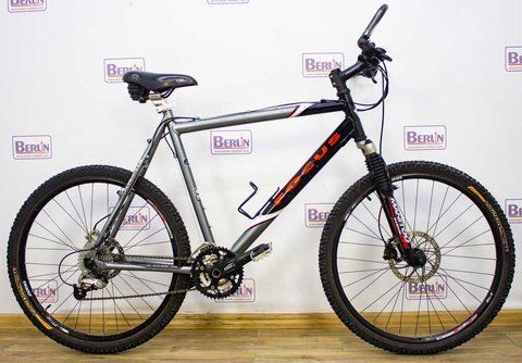 Велосипед 26 Focus Black forest Гонний чорно-сірий алюміній 000013756 фото