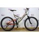 Велосипед 26 Mountec Alu tig downhill двухподвес серооранжевый 000009555 фото 1