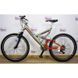 Велосипед 26 Mountec Alu tig downhill двухподвес серооранжевый 000009555 фото 5