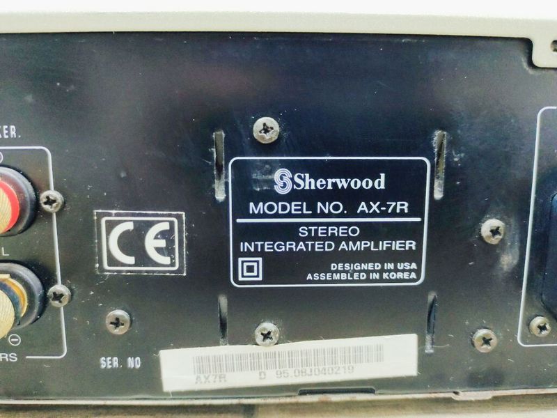 Підсилювач Sherwood AX 7R sn 9508J040219 000035734 фото