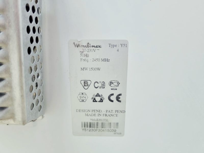 Микроволновая печь Moulinex E900 PP10 000038747 фото