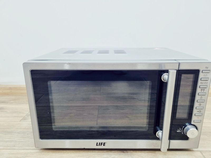 Мікрохвильова піч Life MD 12434 1200w гриль 1000w sn 3590610 000038744 фото