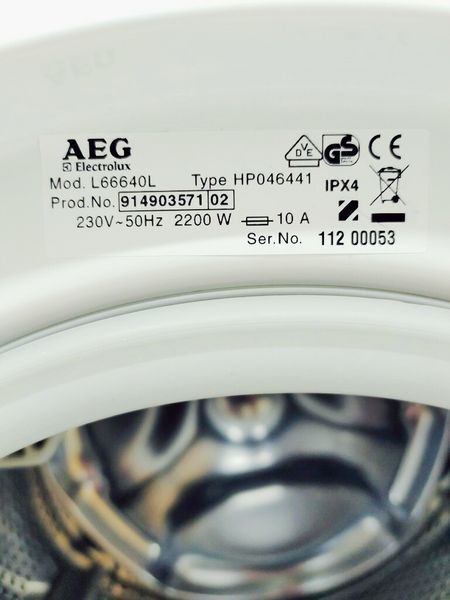 Стиральная машина AEG L66640L 000037152 фото