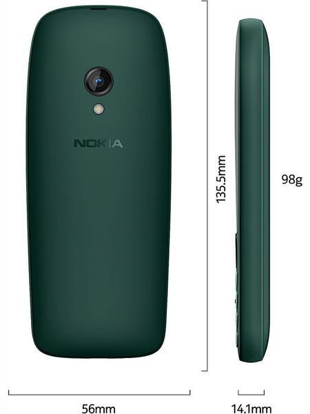 Мобильный телефон Nokia 6310 Dual SIM Green 000033030 фото
