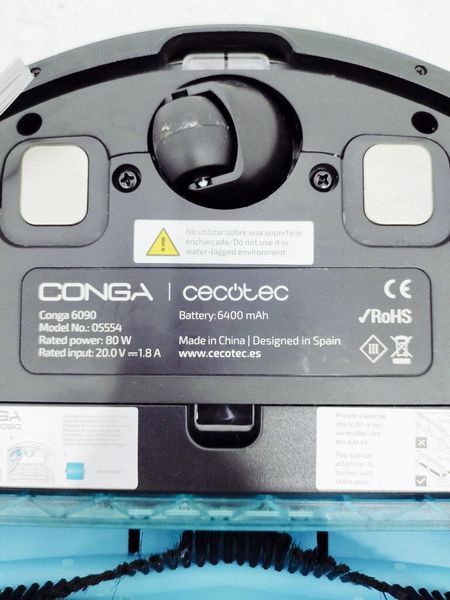 Пилосос робот Cecotec Conga 6090 05554 80w сток LPNHE540214756 365е 000032480 фото