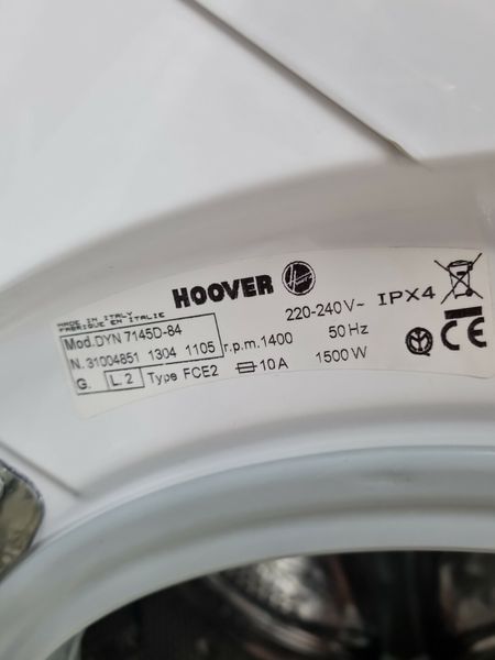 Стиральная машина Hoover DYN 7145D 84 000036079 фото