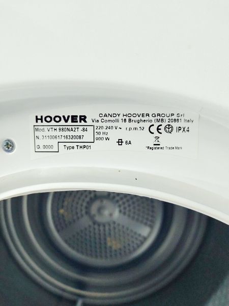 Сушильна машина Hoover VTH 980NA2T 84 000037901 фото