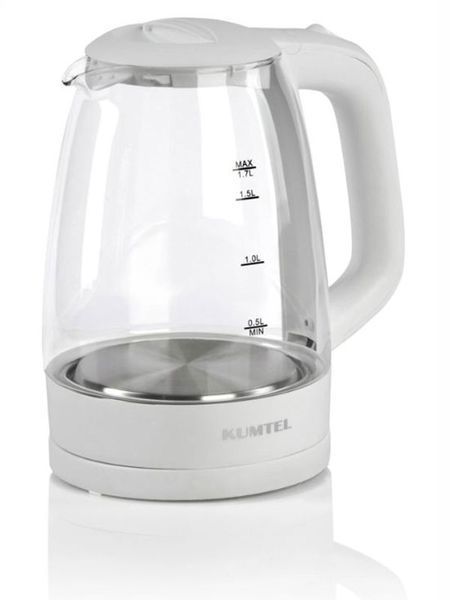 Електрочайник Kumtel HMK 02 2200w 1700 мл White 000042714 фото