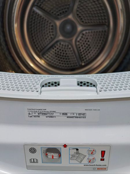 Сушильна машина Bosch WTW86271 8 кг sn 203142 000049589 фото