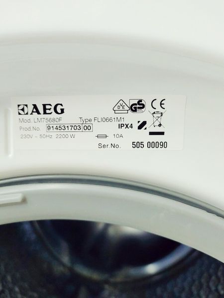 Стиральная машина AEG LM75680F 000036734 фото