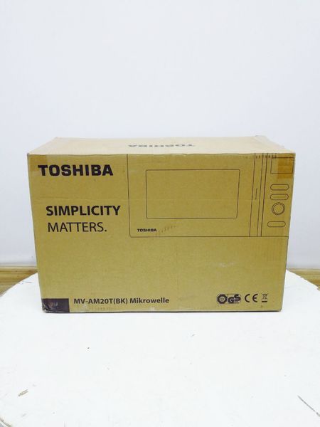 Мікрохвильова піч Toshiba MV AM20T BK 1320w 000035167 фото
