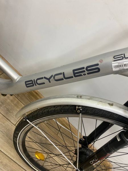 Велосипед 28 Bicycles білий дамка алюм 000047809 фото