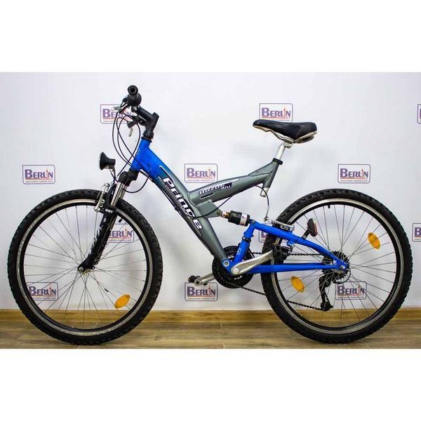 Велосипед 26 Prince Razor alu двухподвес серосиний 000009557 фото