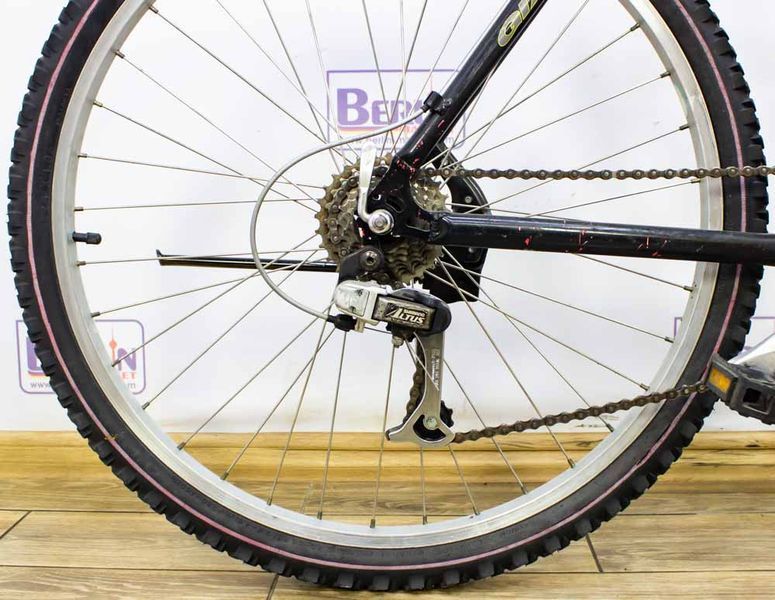 Велосипед 26 Giant Boulder Alu Shock Гірський червоночорний алюміній 000013757 фото